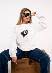 WHITE SWEATER